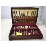 Roger Bros 1847 First Love plated silver flatware