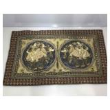 Fabric therma woven tapestry.