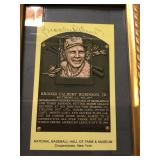Autographed brooks Robinson HOF card