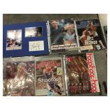 Mixed basketball autographed pictures