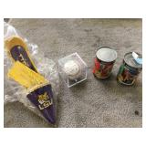 Mixed sports items facsimile ball