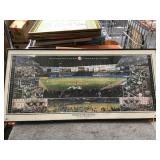 New York Yankees framed picture