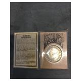Albert spalding coin baseball