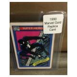 Spider-Man venom gold card