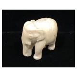 Genuine Ivory Carved Elephant. 1.75 in.H.