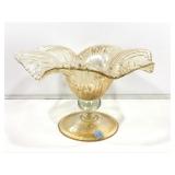 Large Glass Centerpiece Compote