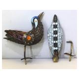 Sterling Silver Enameled Bird figure - to be