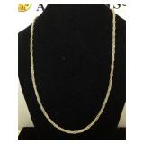 Sterling Silver Necklace - 18 in