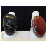 Sterling Silver Rings with Faux Stones - sizes