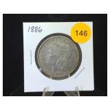 1886 Morgan Dollar