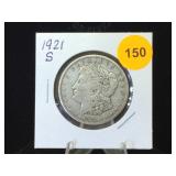 1921-S Morgan Dollar