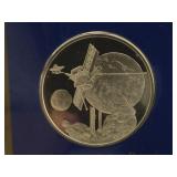 Sterling Silver Comm. Round with FDC and Info