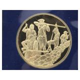 Sterling Silver Comm. Round with FDC and Info