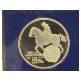 Sterling Silver Comm. Round with FDC and Info