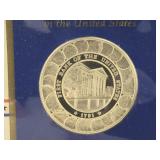 Sterling Silver Comm. Round with FDC and Info