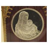 Sterling Silver Comm. Round with FDC and Info