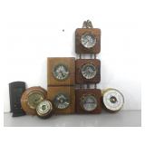 Collection of assorted thermometers and