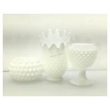 3 assorted pieces fenton.