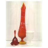 3 pieces Fenton glass