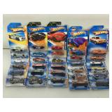 30 assorted hot wheels, see photos