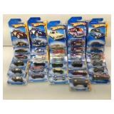 30 assorted hot wheels, see photos