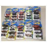 30 assorted hot wheels, see photos