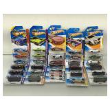 30 assorted hot wheels, see photos