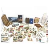 Antique and Vintage Advertising Cards, Leather