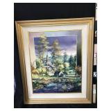 Enhanced Jacques Donnay Print on board - PA11147