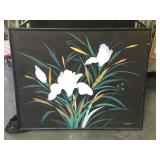 Flowers Mixed Media artwork by E. Carlsen -