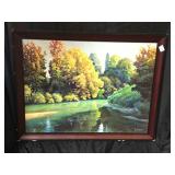 Lush Landscape Oil Painting by Galasso
