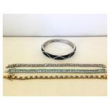 Lot of Costume jewelry bracelets