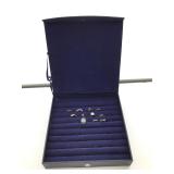 Costume jewelry rings with box - various Sizes -