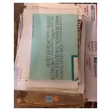 Stack of vintage movie posters and more