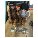 To native American dolls