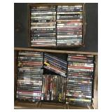 Two boxes DVD movies various titles