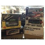 Diecast cars and trucks
