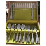 Silverware in box