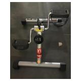 In stride folding exercise cycle