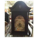 Modern wood mantle clock