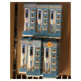 Eight Praxsyn digital thermometers