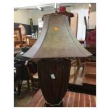Heavy Table top lamp w/shade