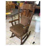 Solid Wood rocking chair, made in Yugoslavia