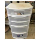 Sterilite Drawer set, approx 22x43 inches