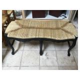 Wood bench, approx 42 inches long