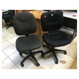 Pair of office chairs