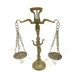 Vintage Brass Scale
