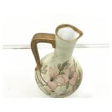 Hand painted Whiteware pitcher marked T&V and