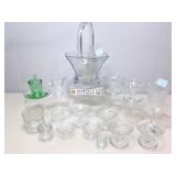 Assorted Heisey Depression Glass Items