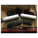 Train set with tracks